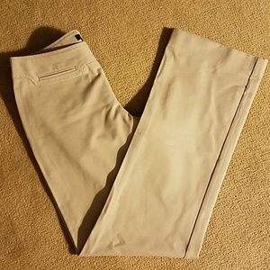 The Limited Stretch Tan Dressy Pants Size 4 Long